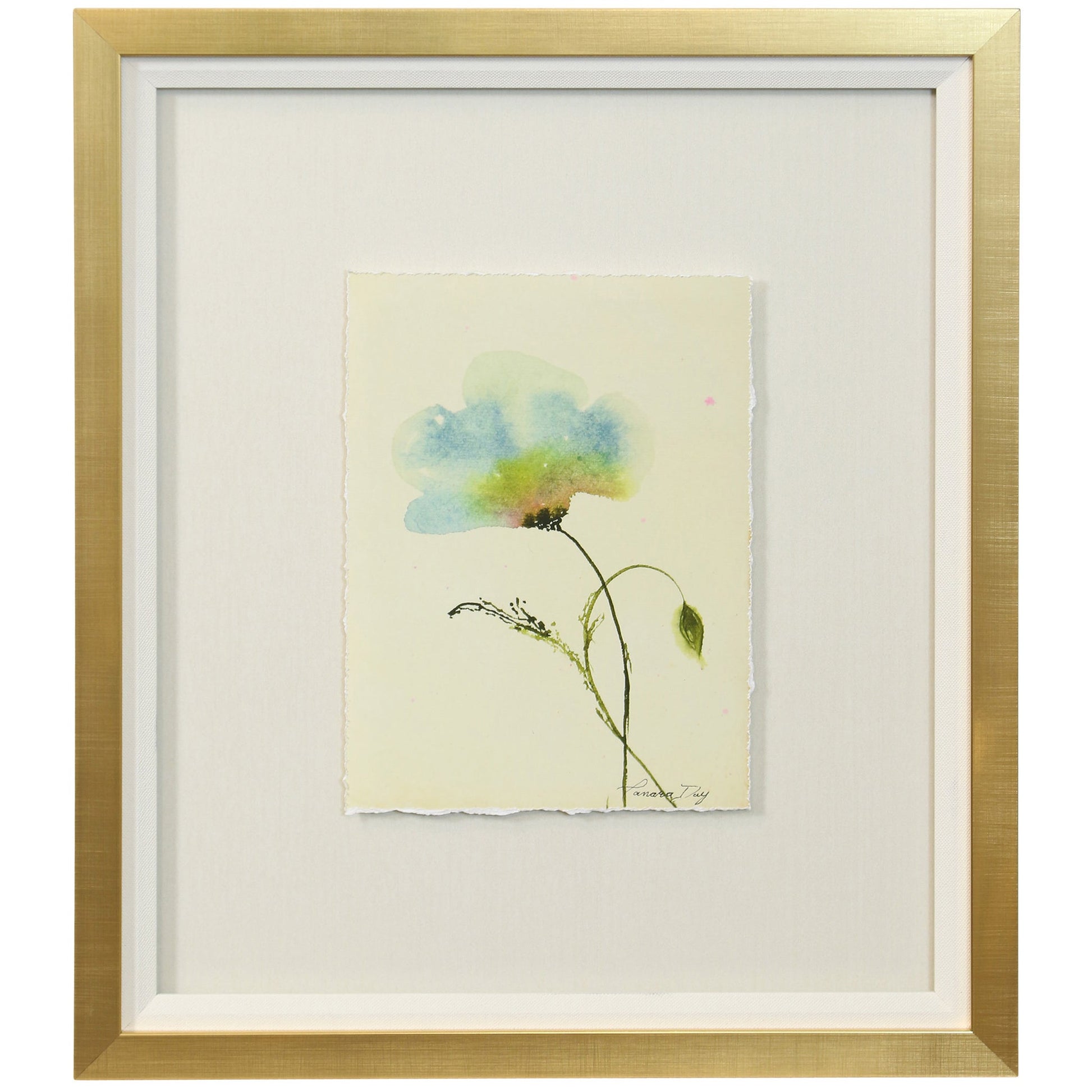 LES FLEURS DU VILLAGE I - Art Print - Growing Days by Tamara Day