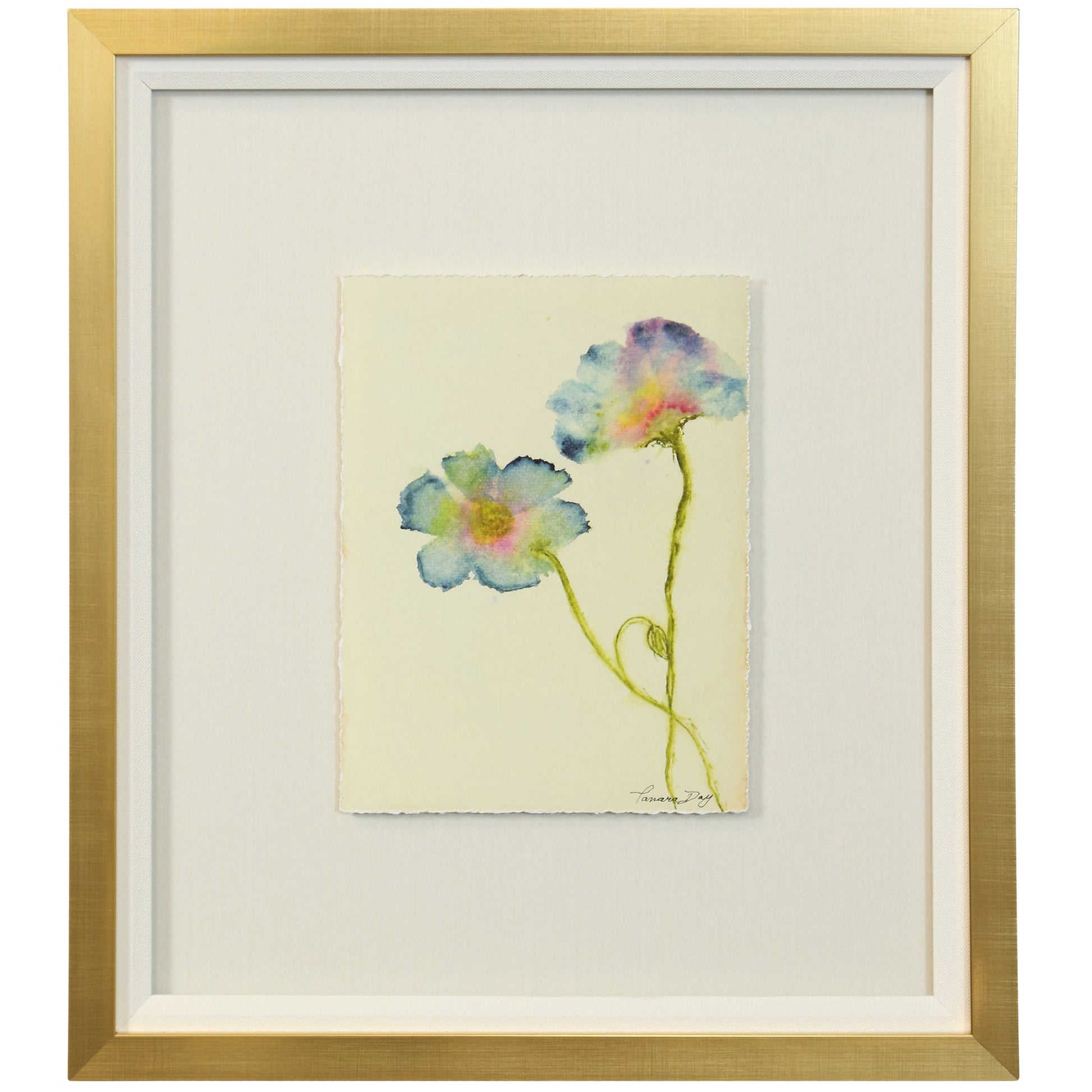 LES FLEURS DU VILLAGE II - Art Print - Growing Days by Tamara Day