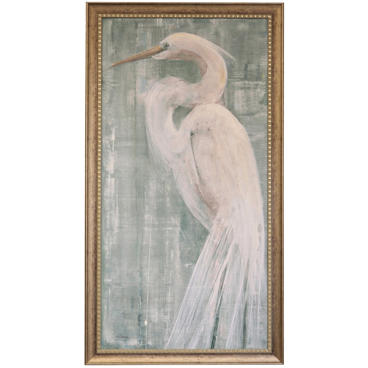 COASTAL EGRET II - Art Print - Growing Days by Tamara Day