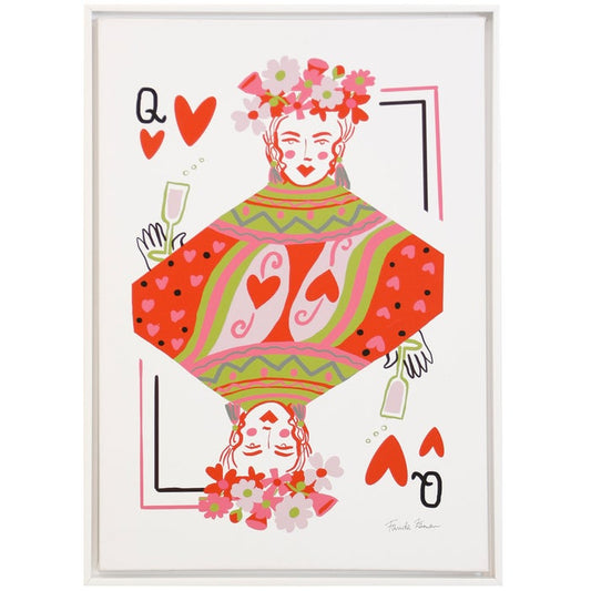 The Queen of Hearts Art Print