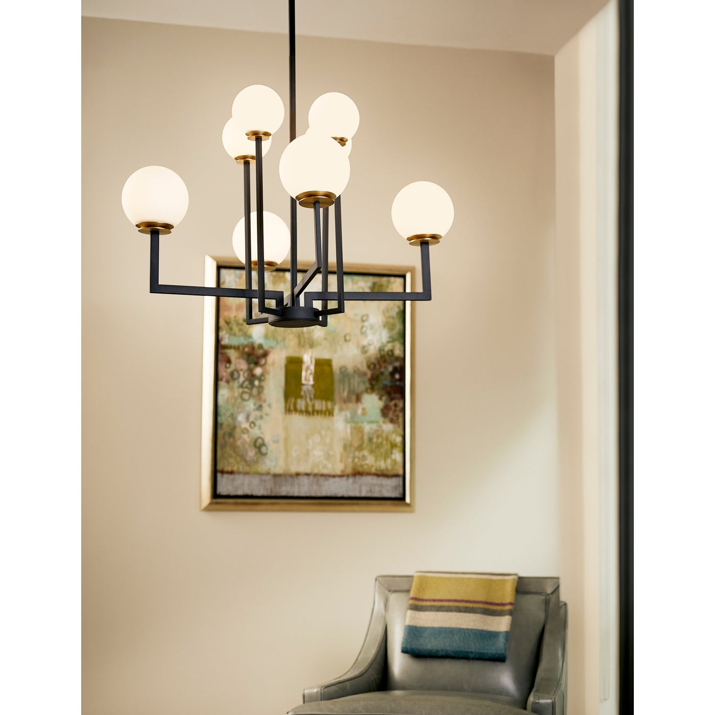 Bonzo Eight Light Chandelier