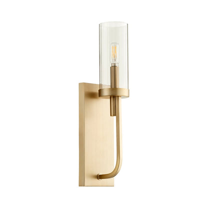 Ladin 1 Light Wall Mount - Aged Brass