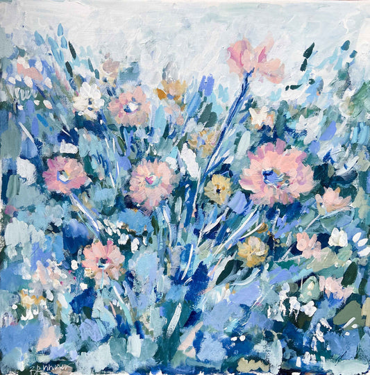 Among The Wildflowers-Michelle Brunner-Original Art