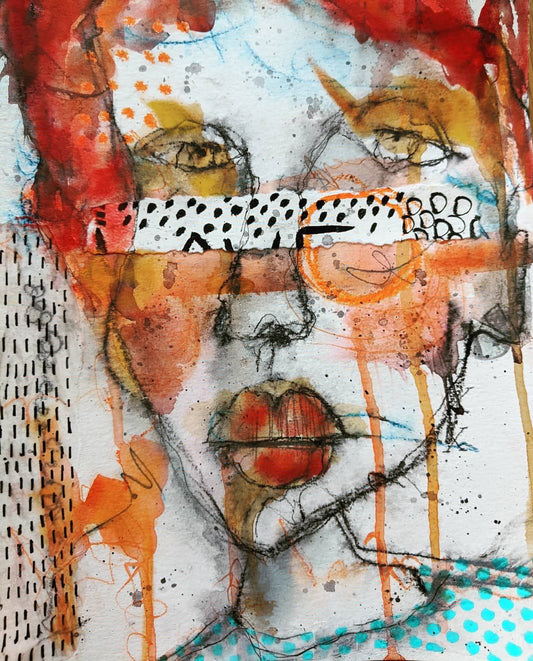 Clipboard 8 - Chari Peak - Original Art - Consignment