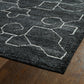 Charcoal Maze Area Rug - rug