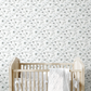 Hawthorn Blossom Wallpaper - Grey