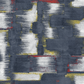 Modern Ikat Wallpaper - Navy