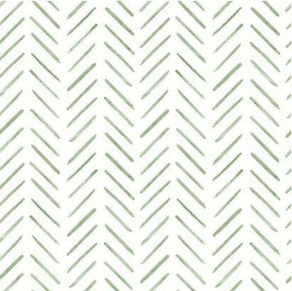 Painted Herringbone Wallpaper