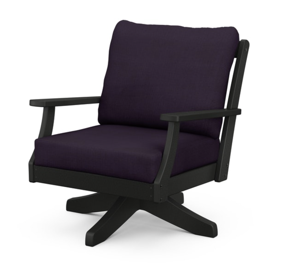 Braxton Deep Seating Swivel Chair