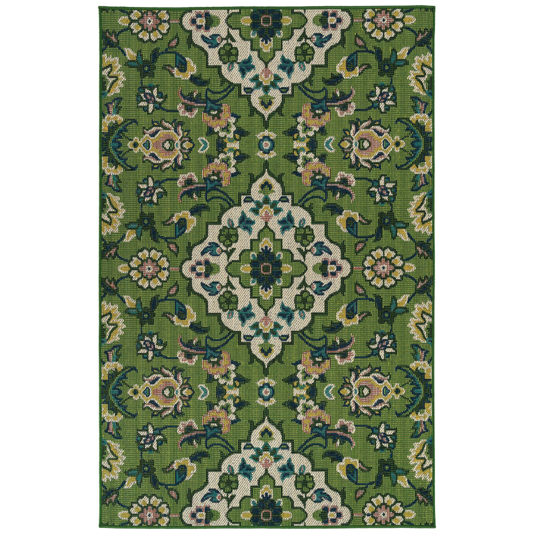 Lee Boulevard Green Rug - Rugs - Growing Days by Tamara Day