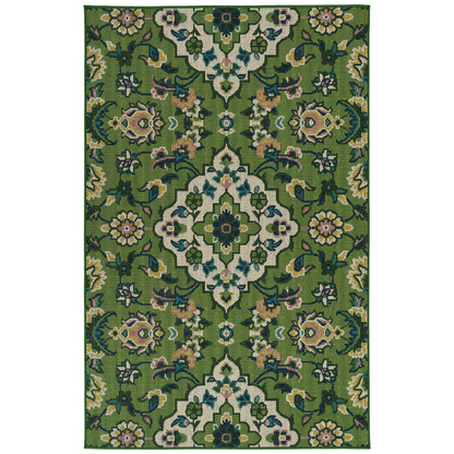 Lee Boulevard Green Rug - Rugs - Growing Days by Tamara Day