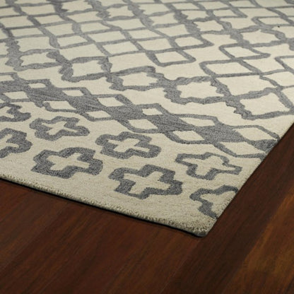 Charcoal Blue Casablanca Area Rug - rug