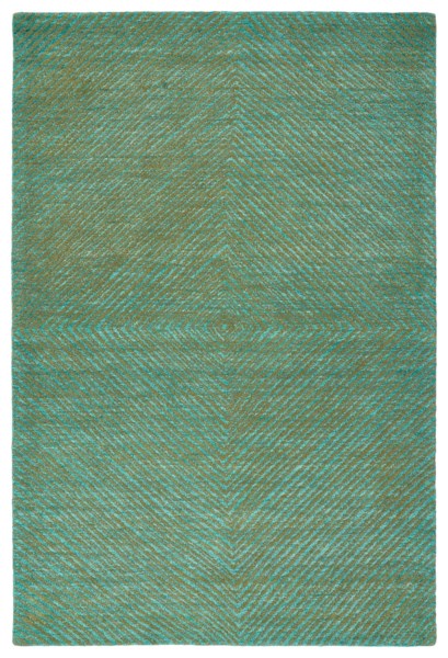 Textura Turquoise Area Rug - rug
