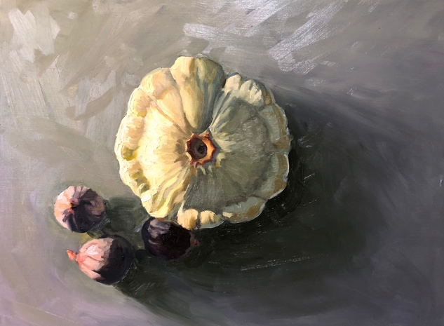 Squash and Figs - Karen Dreyer - Original Art - Consignment