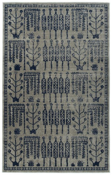 Boho Grey Area Rug - rug