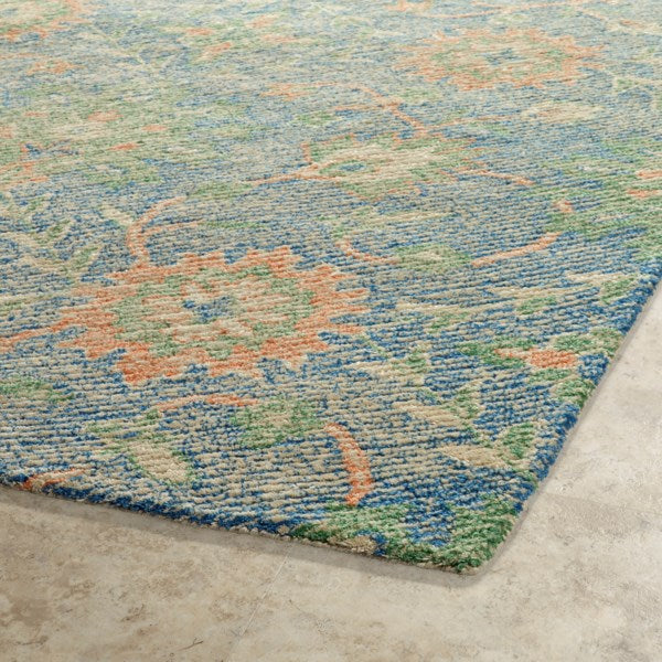 Weathered Blue Area Rug