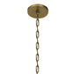 Abbotswell 30 12 Light Foyer Chandelier in Natural Brass - 