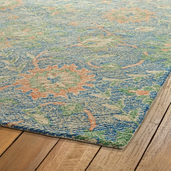 Weathered Blue Area Rug