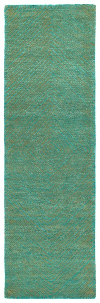 Textura Turquoise Area Rug - rug