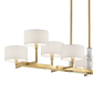 Laurent 46 8 Light Linear Chandelier - Lighting