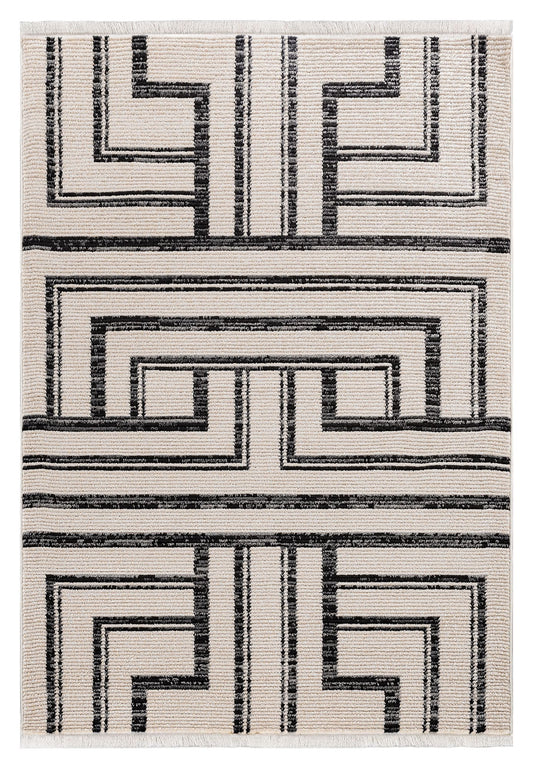 Ivory Tetris Rug