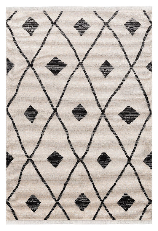 Ivory Diamond Rug